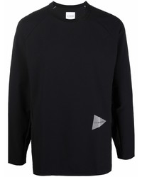 And Wander Logo Long Sleeve Top