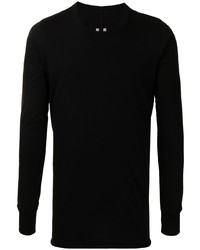 Rick Owens Long Sleeve Cotton T Shirt