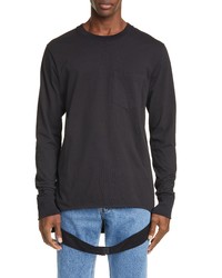Helmut Lang Long Sleeve Pocket T Shirt