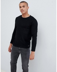 Esprit Long Sleeve Top In Black