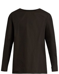Lemaire Long Sleeved Cotton Poplin T Shirt