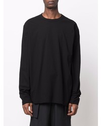Y-3 Long Sleeved Cotton T Shirt