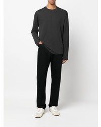 James Perse Long Sleeved Cotton T Shirt