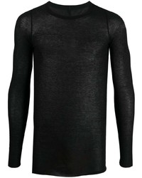 Rick Owens Long Sleeved Fitted Top