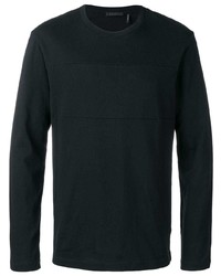 Helmut Lang Long Sleeved Logo T Shirt