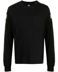 Alpha Industries Nasa Patch Long Sleeve T Shirt