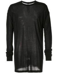 Rick Owens Oversized Long Sleeve Top