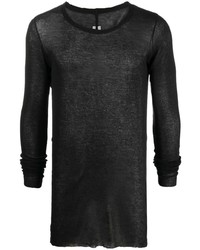 Rick Owens Semi Sheer Cotton T Shirt