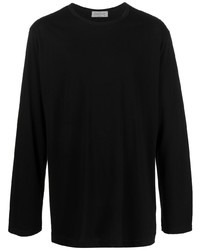 Yohji Yamamoto Solid Color Long Sleeve T Shirt