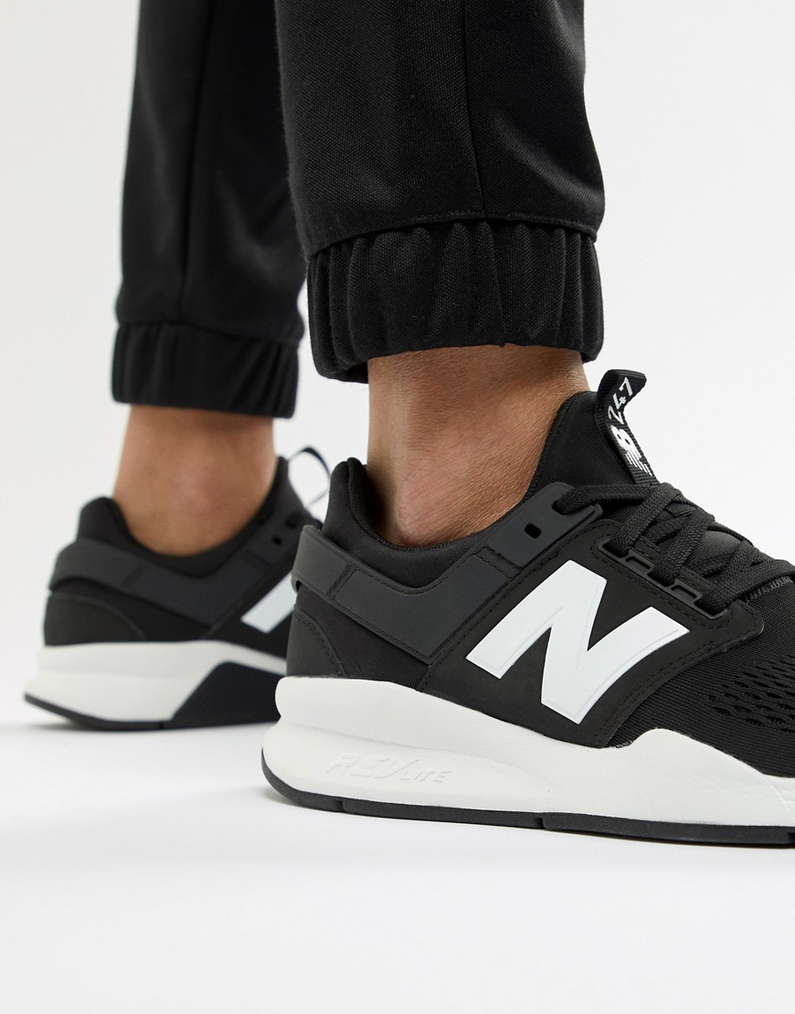 New Balance 247v2 Trainers In Black Ms247eb, $110 | Asos | Lookastic