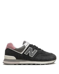 New Balance 574 Black Pink Sneakers