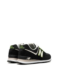 New Balance 574 Blackwhitegreen Sneakers
