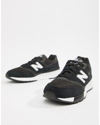 New Balance 597 Trainers In Black Ml597aac