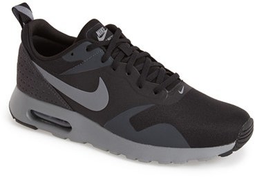 nike air max tavas black and grey