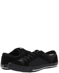 Armani Jeans Armani Jean Quilted Low Top Sneaker Lace Up Caual Shoe