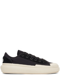 Y-3 Black Ajatu Court Low Sneakers