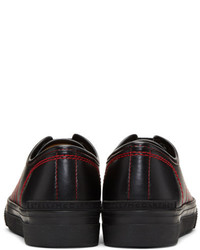Stella McCartney Black Contrast Stitch Sneakers