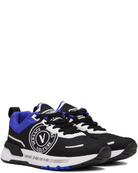 VERSACE JEANS COUTURE Black Dynamic Sneakers