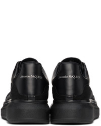 Alexander McQueen Black Mesh Oversized Sneakers