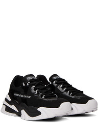 VERSACE JEANS COUTURE Black New Trail Trek Sneakers