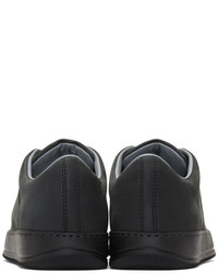 Lanvin Black Nubuck Sneakers