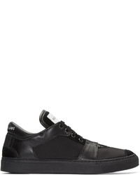 Helmut Lang Black Nylon Heritage Sneakers