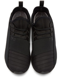 Y-3 Black Qasa Elle 20 Sneakers