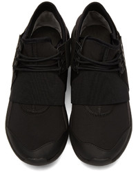 Y-3 Black Qasa Elle Sneakers