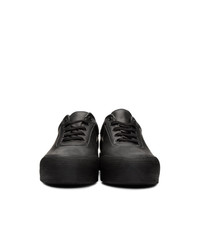 Dries Van Noten Black Rubber Sneakers