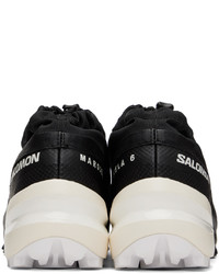 MM6 MAISON MARGIELA Black Salomon Edition Cross Low Sneakers
