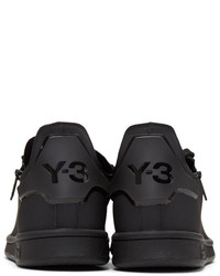 Y-3 Black Stan Zip Sneakers