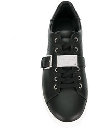 Dolce & Gabbana Buckled Low Top Sneakers