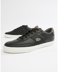 Lacoste Court Master 318 2 Trainers In Black