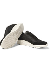 Common Projects Cross Trainer Nylon And Suede Sneakers