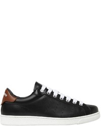 DSQUARED2 Two Tone Leather Sneakers