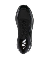 PHILEO PARIS Embroidered Logo Low Top Sneakers