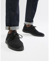 New Look Knitted Trainers In Black