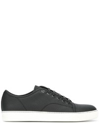 Lanvin Punched Toe Cap Sneakers