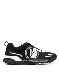 VERSACE JEANS COUTURE Logo Embossed Lace Up Sneakers