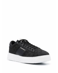 Emporio Armani Logo Pattern Low Top Sneakers