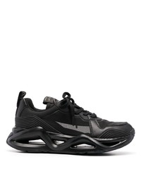 Ea7 Emporio Armani Mesh Panelled Low Top Trainers