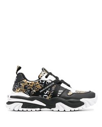 VERSACE JEANS COUTURE Multi Panel Lace Up Sneakers
