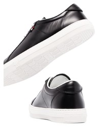 Moncler New Monaco Leather Sneakers