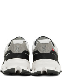 On Off White Gray Cloudvista Sneakers