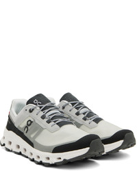 On Off White Gray Cloudvista Sneakers