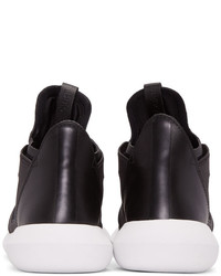 adidas Originals Black Tubular Defiant Sneakers