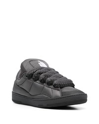 Lanvin Oversized Lace Logo Patch Sneakers