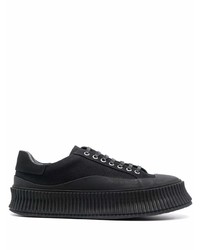 Jil Sander Padded Lace Up Sneakers