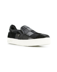 Whiteflags Patchwork Slip On Sneakers