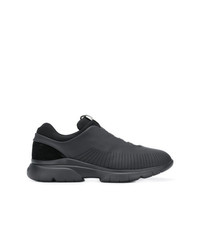 Z Zegna Perforated Detail Sneakers